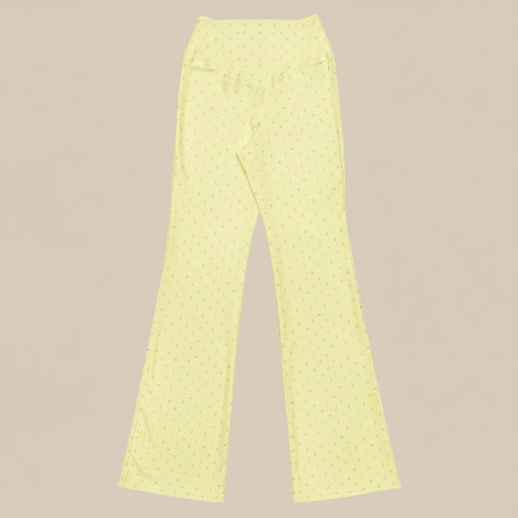 Lemon Drop Flare Leggings