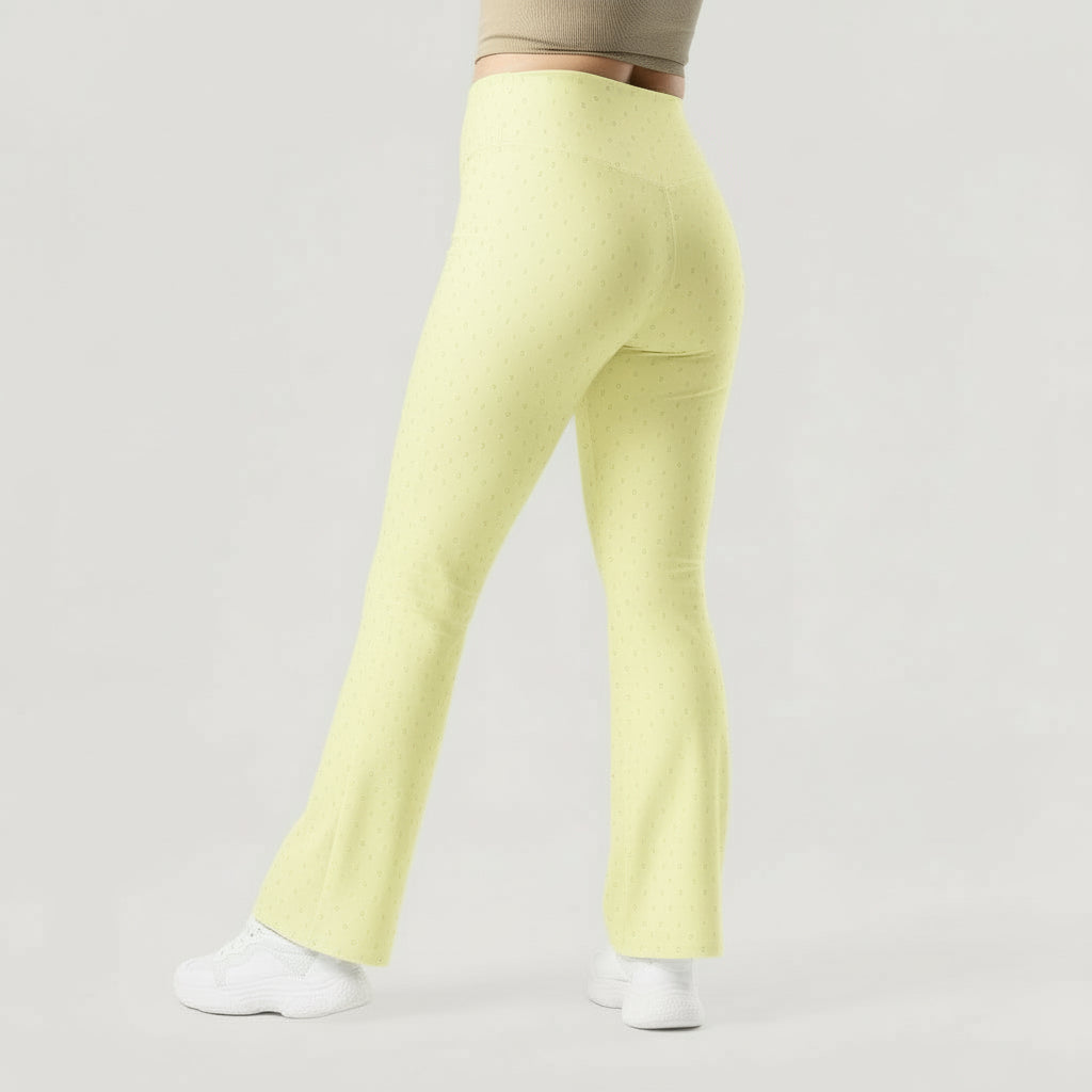 Lemon Drop Flare Leggings