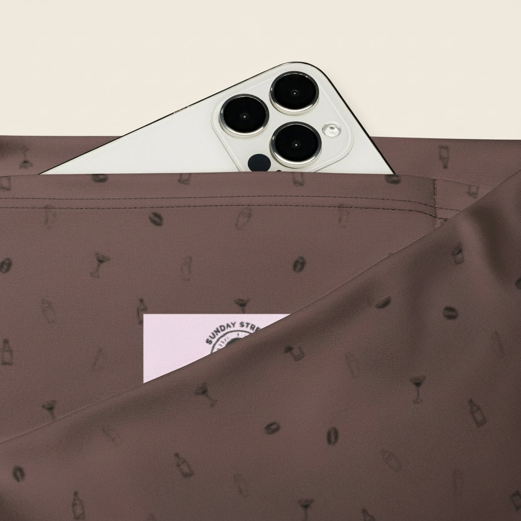 Espresso Tini Flare leggings in Brown