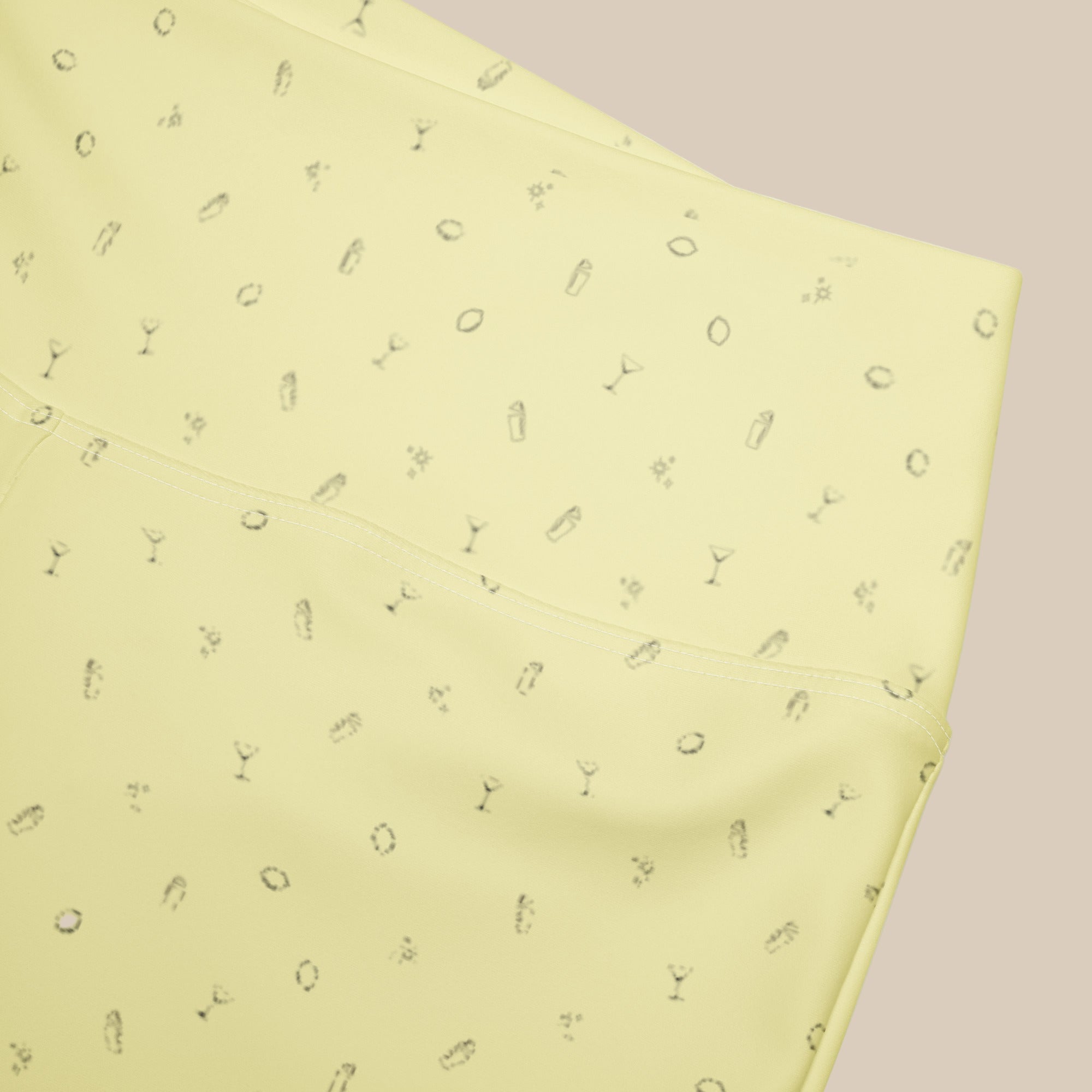 Lemon Drop Flare Leggings