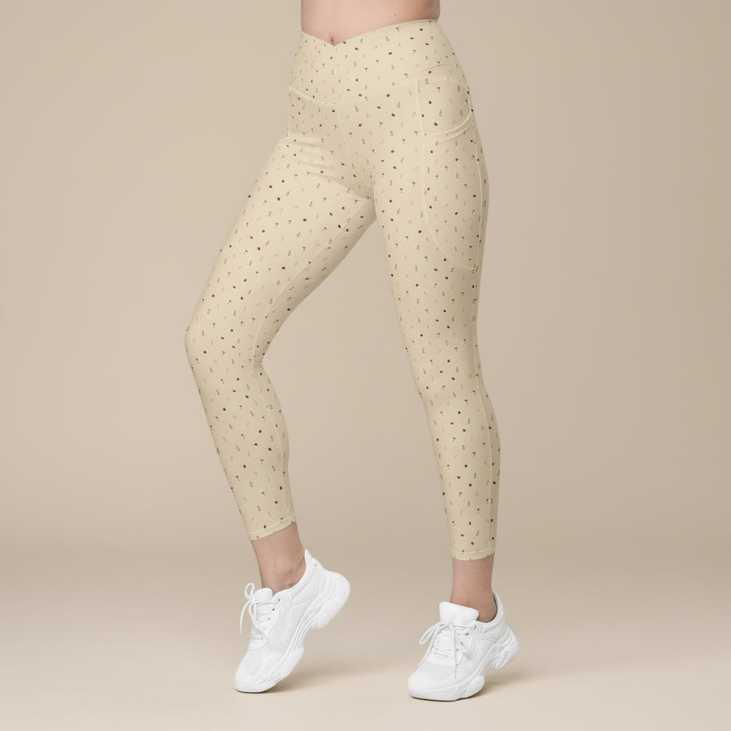 Espresso Tini Crossover Leggings