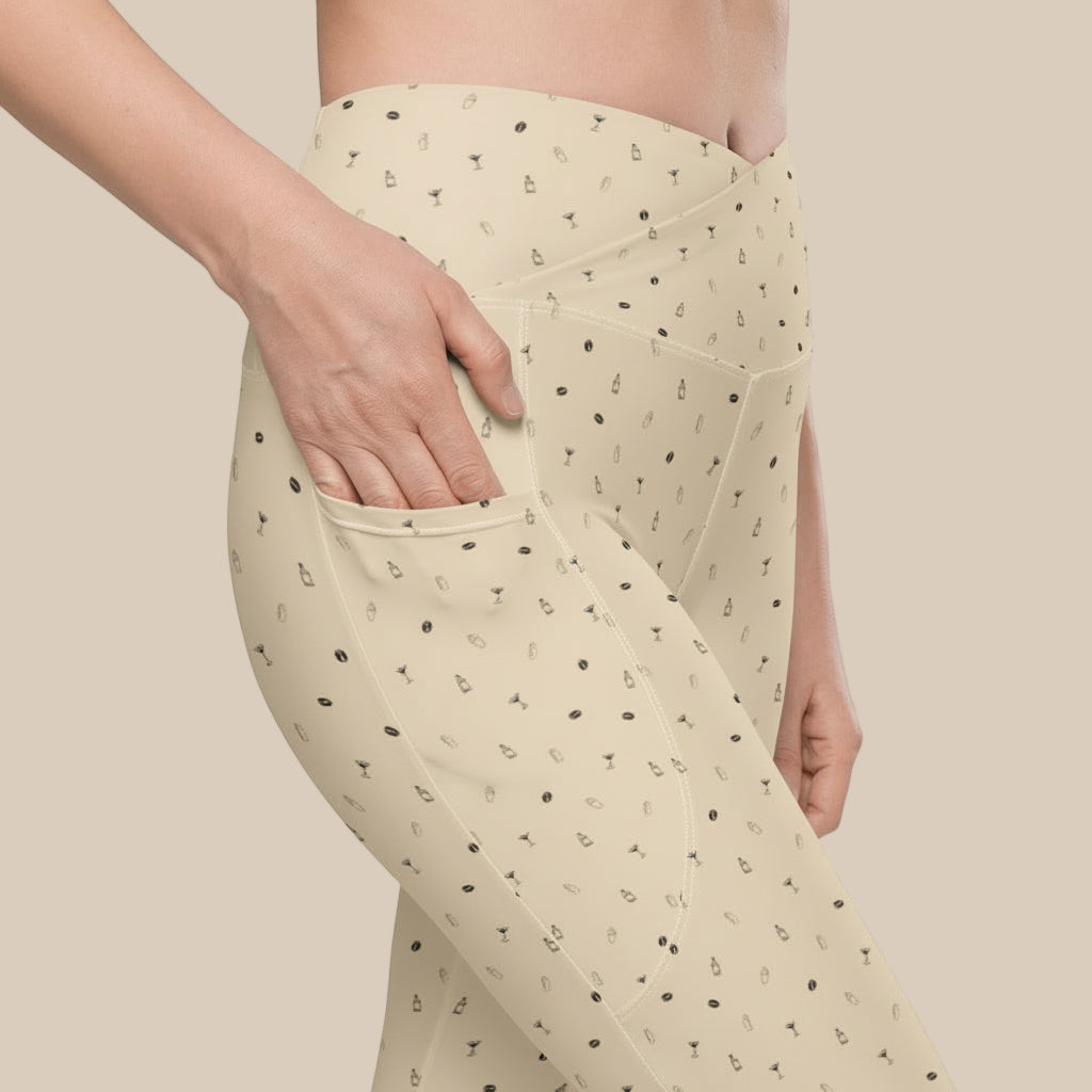 Espresso Tini Crossover Leggings