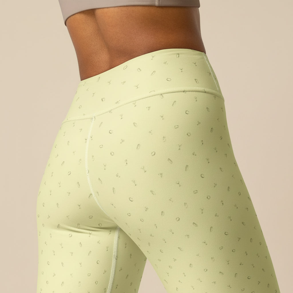 Lemon Drop Yoga Leggings