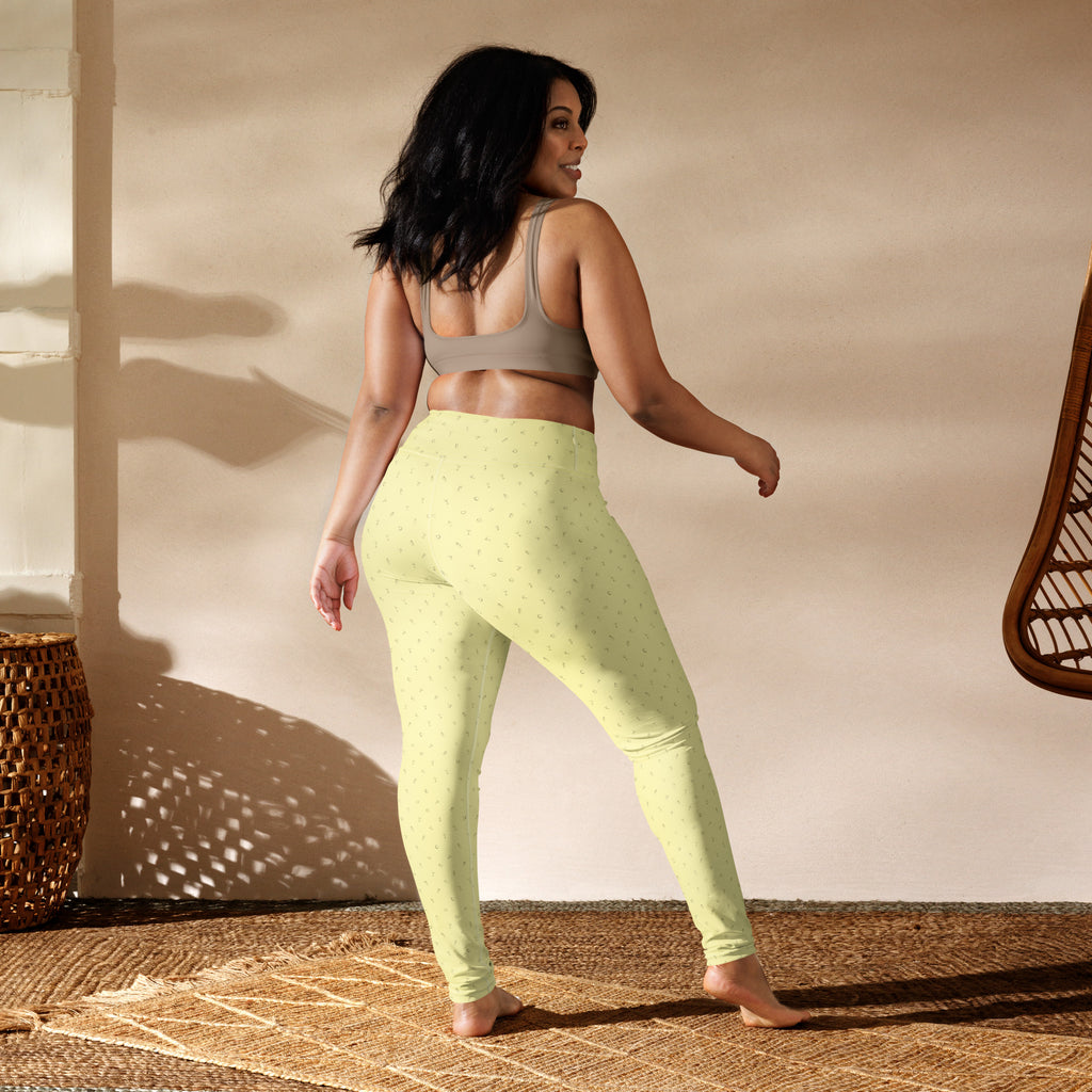 Lemon Drop Yoga Leggings
