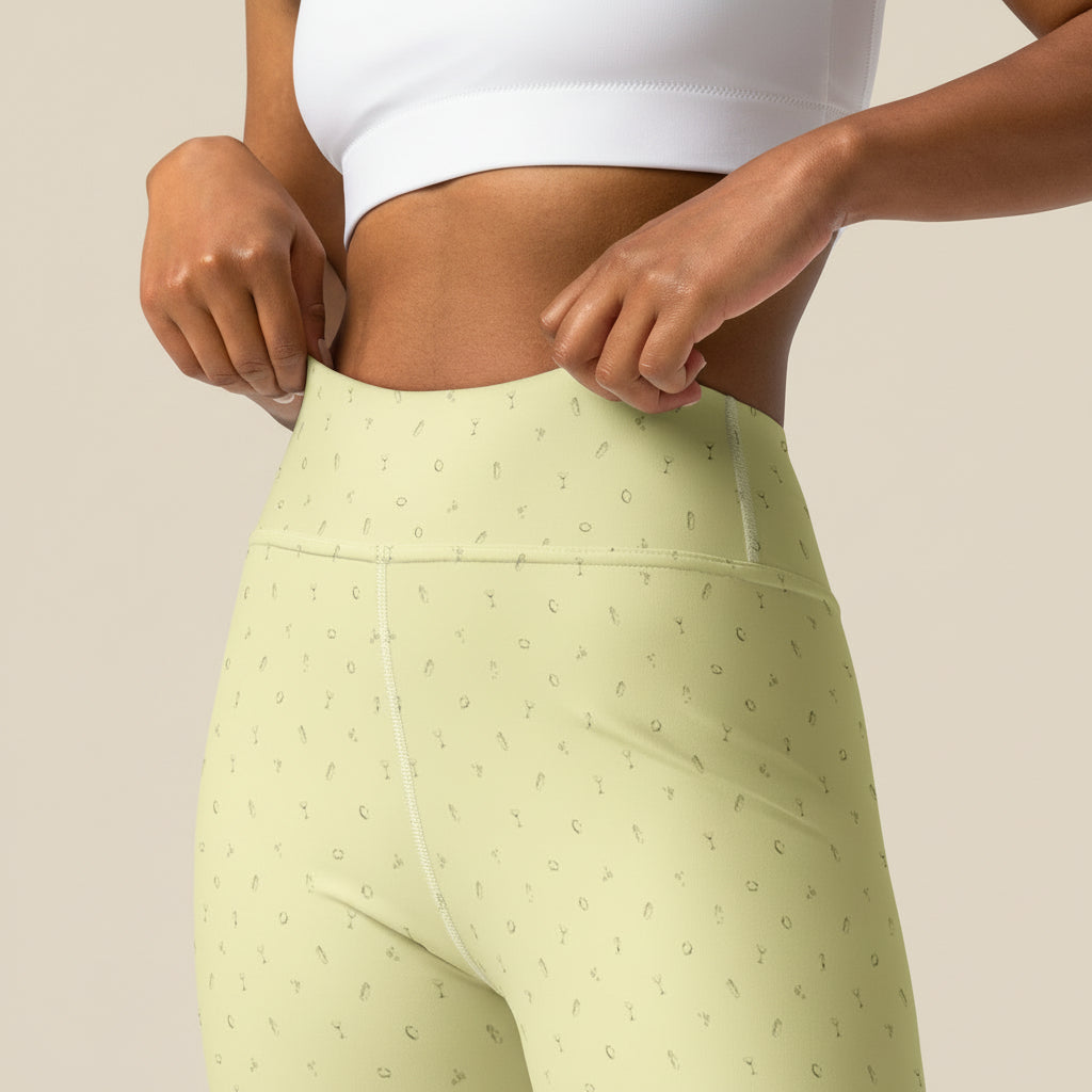 Lemon Drop Yoga Leggings