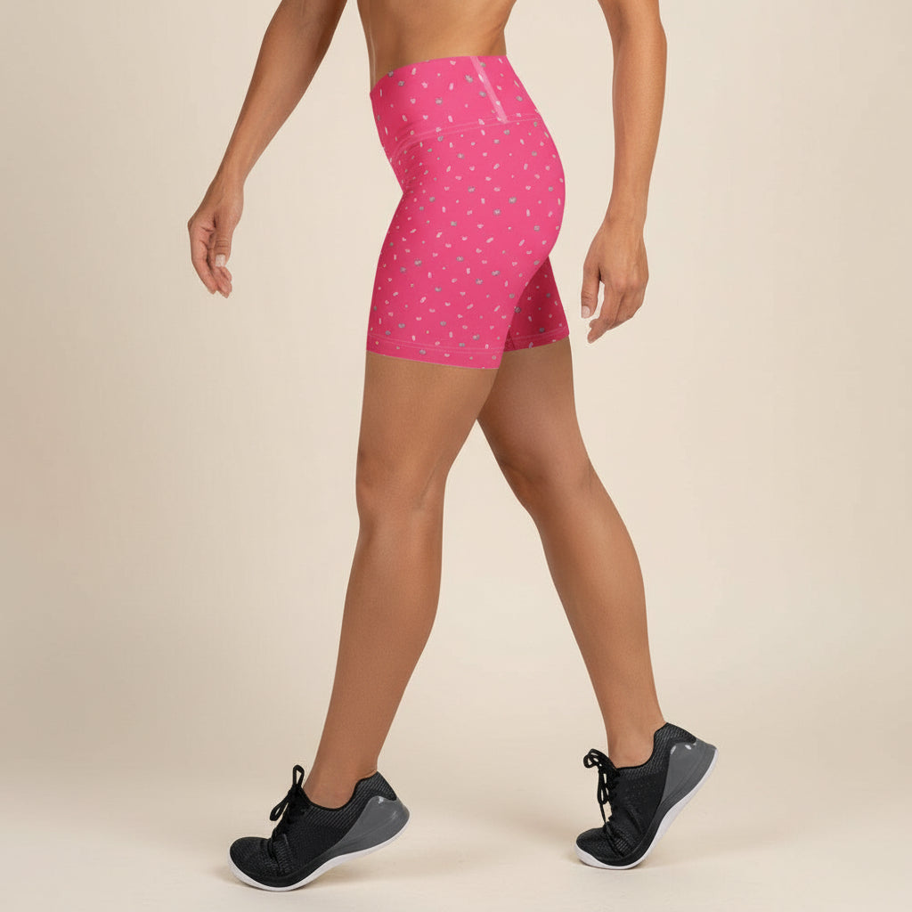 Girl Math Yoga Shorts